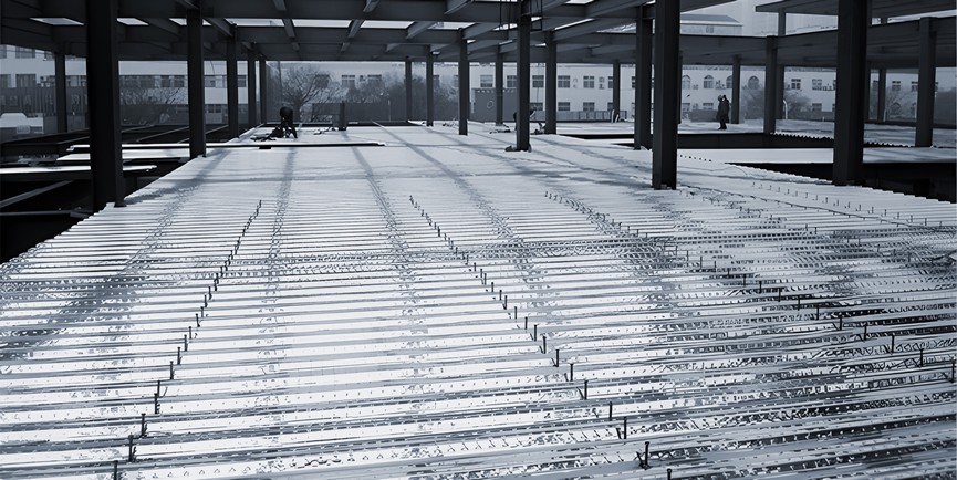 Closed Type Hot Galvanized Steel Floor Deck Project Cases2