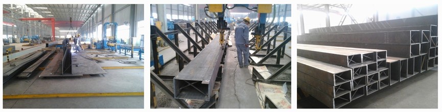 Production of Steel Structure Box Members 