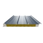 Rock Wool Roof Sandwich Panel with PU Edge Sealing