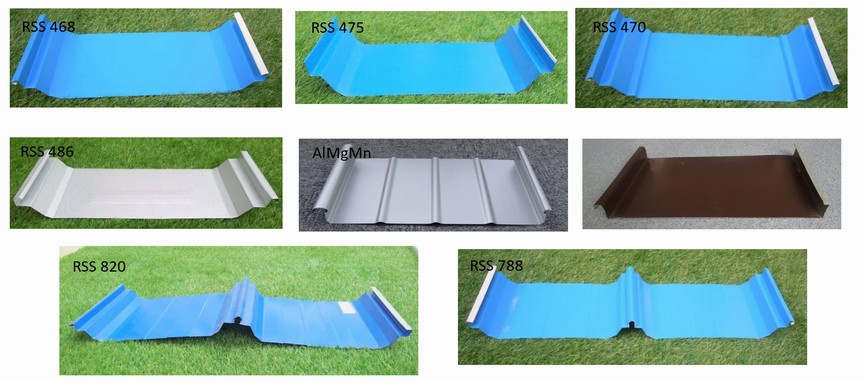 Single Steel Sheet Roof Systems