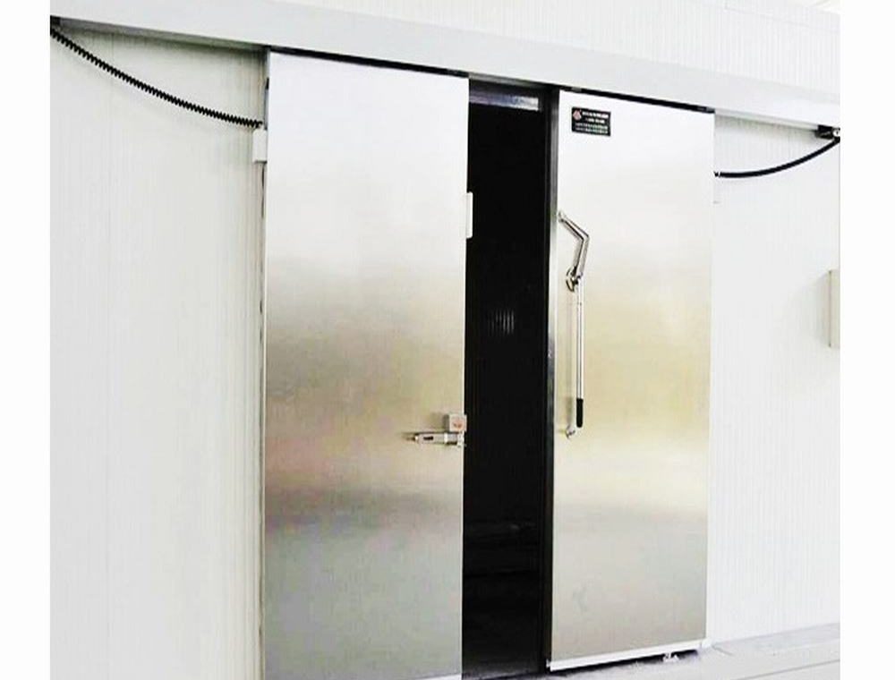 Puertas correderas inoxidables aisladas para congeladores y cámaras frías product image 1