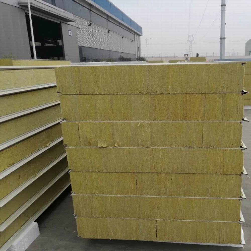 Factory Price Rock Wool Fireproof Sandwich Panel (2)