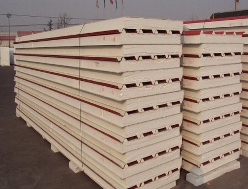 Roof Building Material PU/PIR/PUR/Puf/Polyurethane Sandwich Panel product image 1