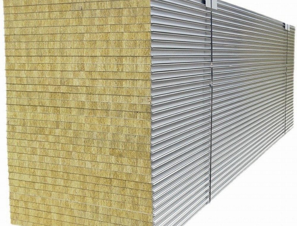 Rock Wool Fireproof Wall Sandwich Panels product image 1