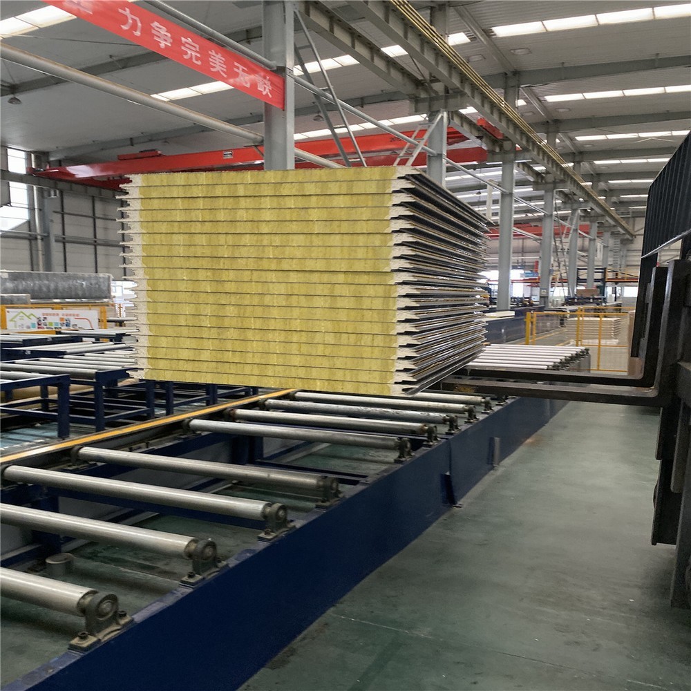 Rock Wool Sandwich Wall Panels with PU Sealing (4)