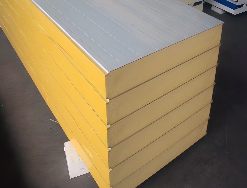 Insulated PU/PUR/PIR Foam Sandwich Wall Panel product image 1