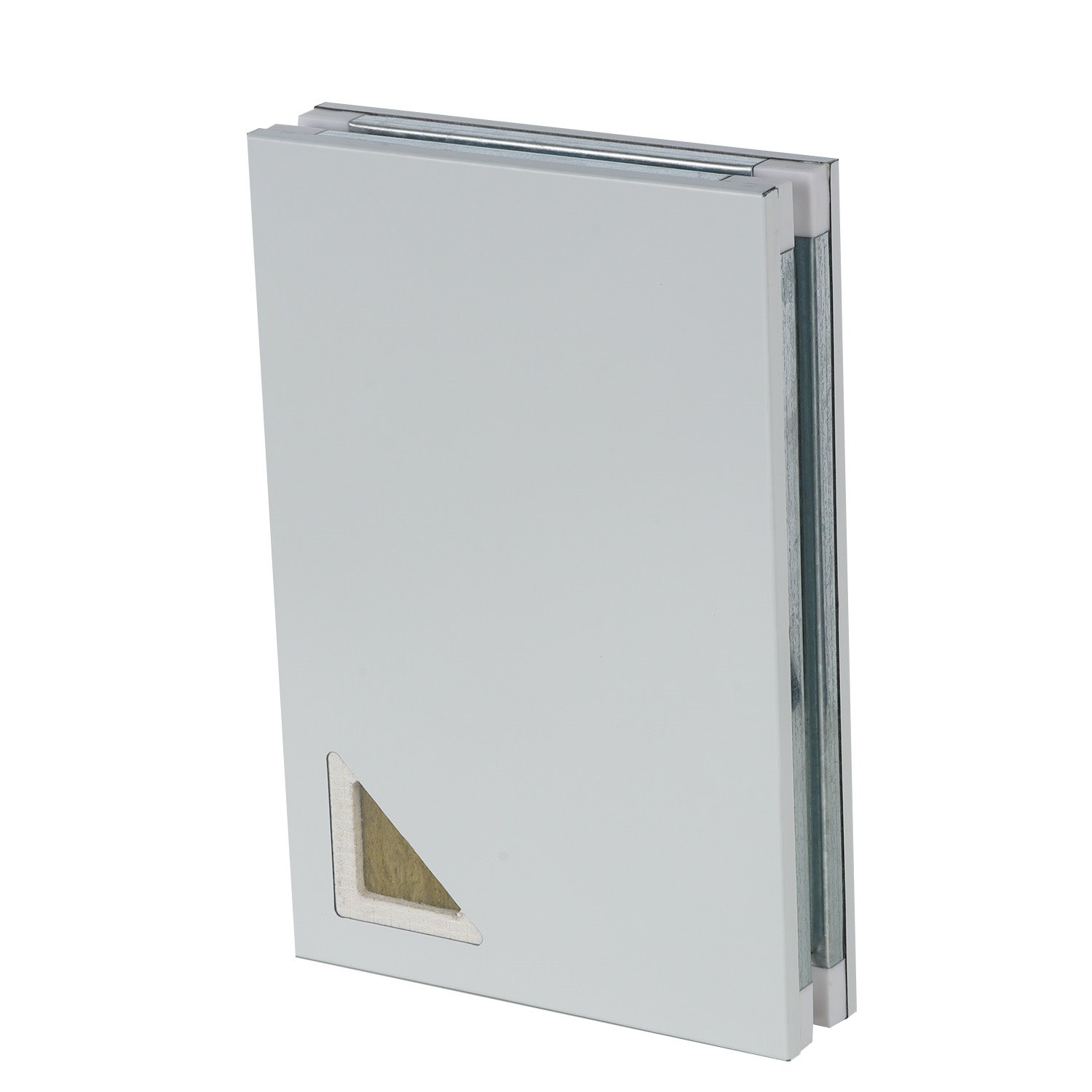 Gypsum lana de roca manual panel sample