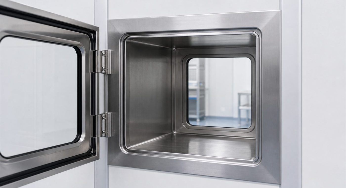 Interlocking Stainless Steel Clean Room Pass Box product image 2