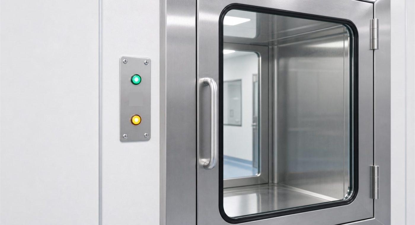 Interlocking Stainless Steel Clean Room Pass Box product image 3