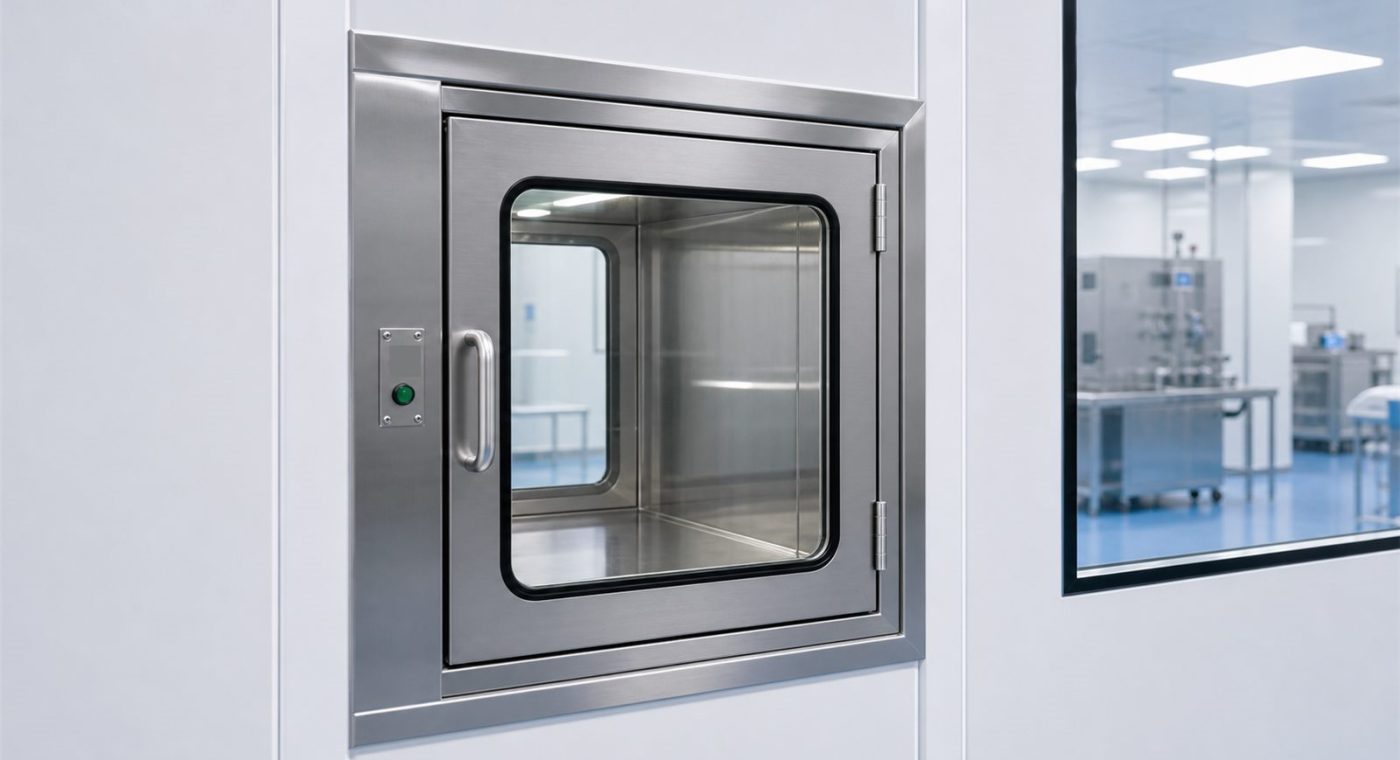 Interlocking Stainless Steel Clean Room Pass Box product image 1