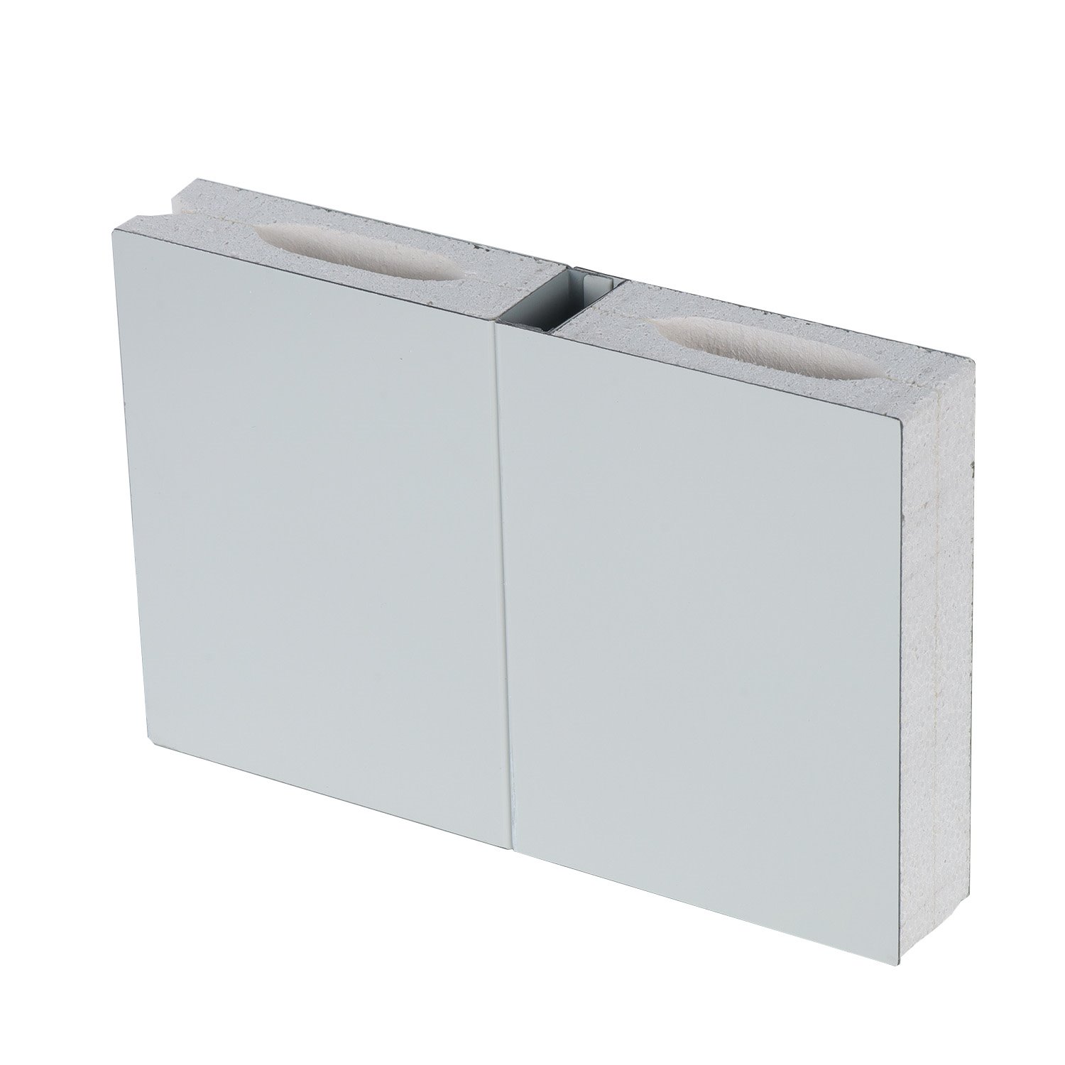 Magnesium Oxysulfide Mechanized Cleanroom Sandwich Panel with inorganic mineral core sample