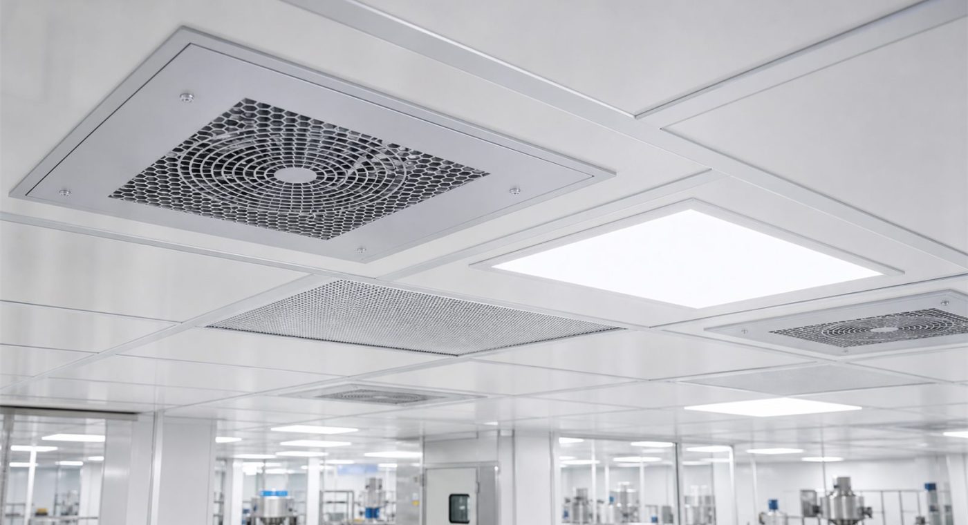 Modular Clean Room Ceiling System for FFU and HEPA product image 2