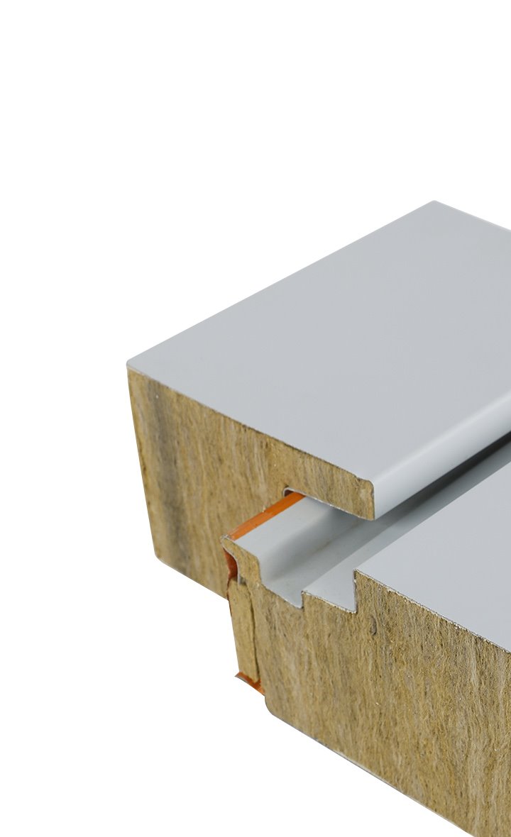 Mineral wool чистое помещение панель сердечник detail