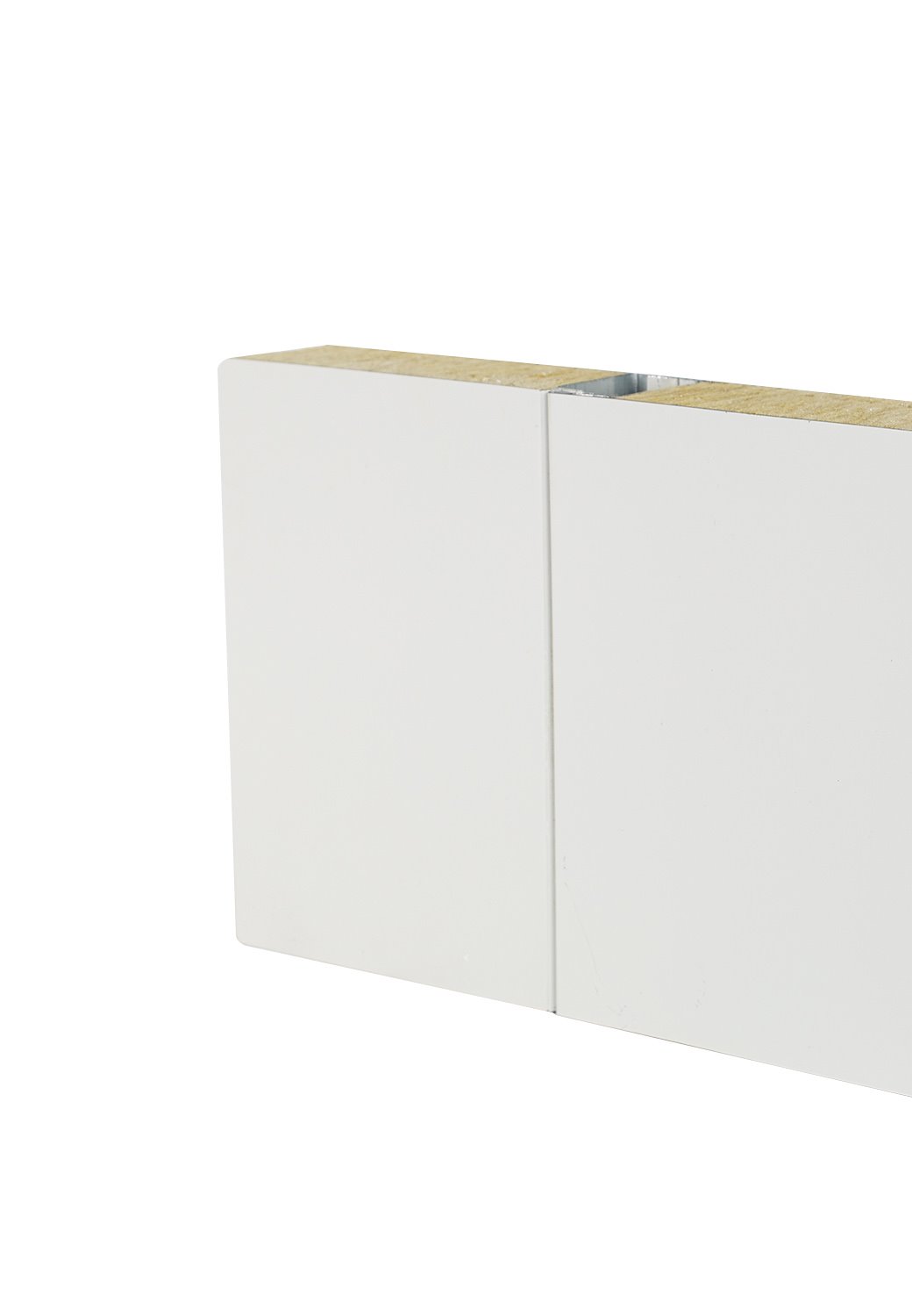 Rock Wool Mechanized Cleanroom Sandwich Panel cleanroom wall panel group with rock wool core
