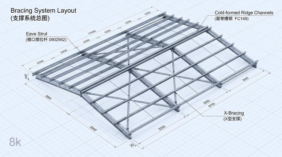 مخطط التصميم الهندسي للتدعيم