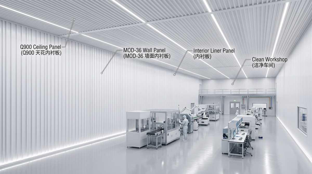 Industrial Steel Liner Panels Guide: MOD-36, Q900 & Corrugated Wall Liners