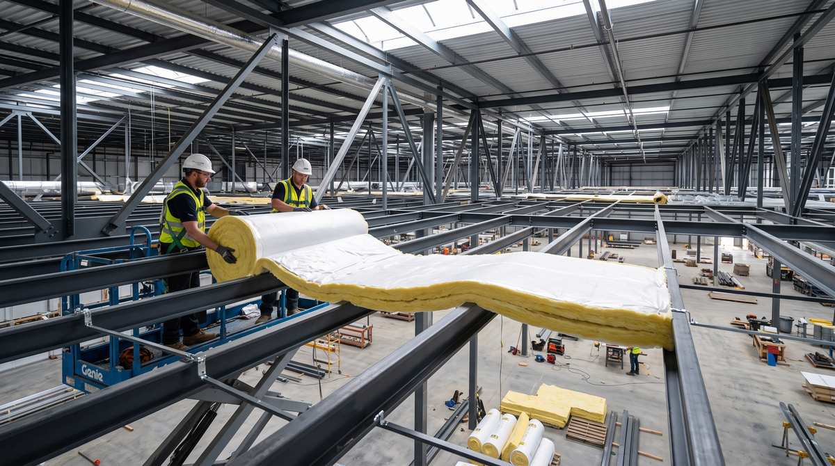 Fiberglass Insulation for Steel Buildings: R-Value Calculation & FSK vs WMP Facings