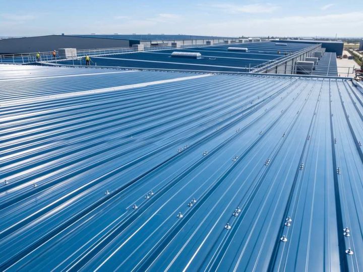 Metal_warehouse_roof_installation