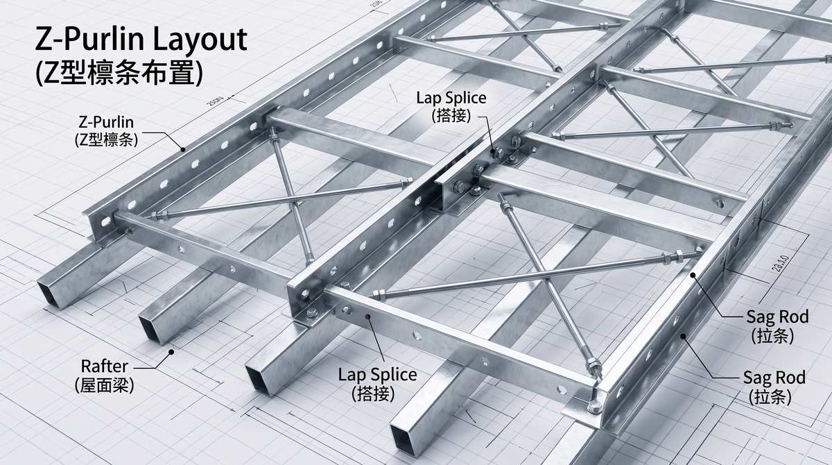 Cold-Formed Z vs C Purlins & Girts: Dimensions, Galvanization & Material Selection Guide
