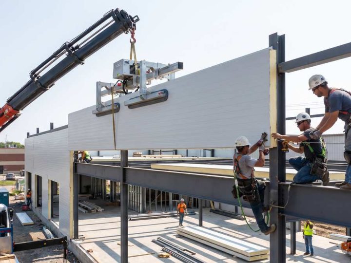 Crane_placing_wall_panel