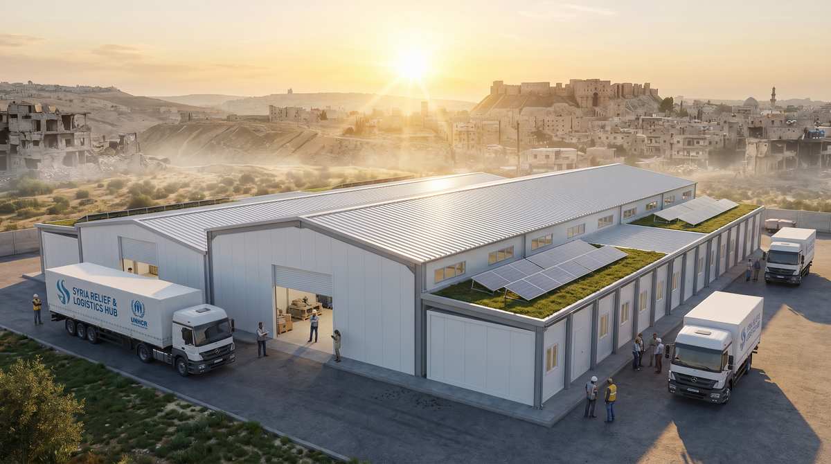 Emergency Steel Buildings: Rapid Post-Disaster Reconstruction After the Syria Earthquake