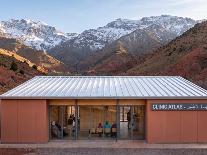 Modular clinics in mountainous areas