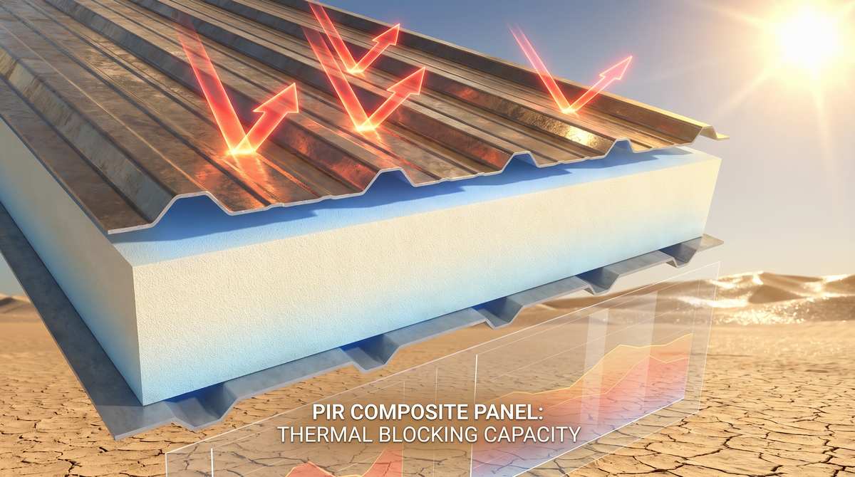 Megathrust Earthquake Proofing: NCh433 Steel Frames & PIR Roofs for Chile Mining