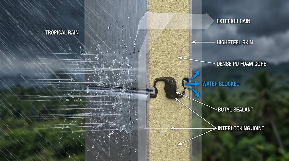 NSR-10 Seismic Steel Buildings: Surviving the 2026 Chocó Quake & Extreme Tropical Rain