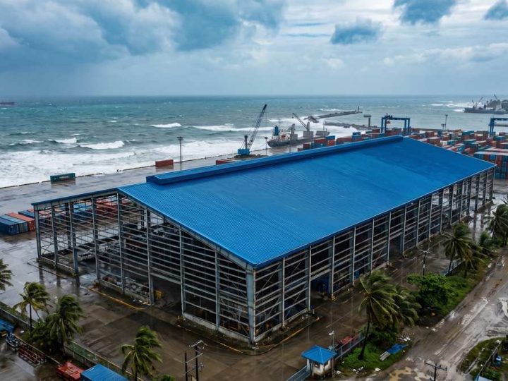 Port_logistics_warehouse_on_coast_of Philippines