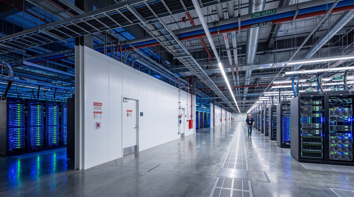 AI Data Center Envelope Engineering: Why Hyperscale Computing Demands High-Index PIR and Class A Rock Wool Fire Separations