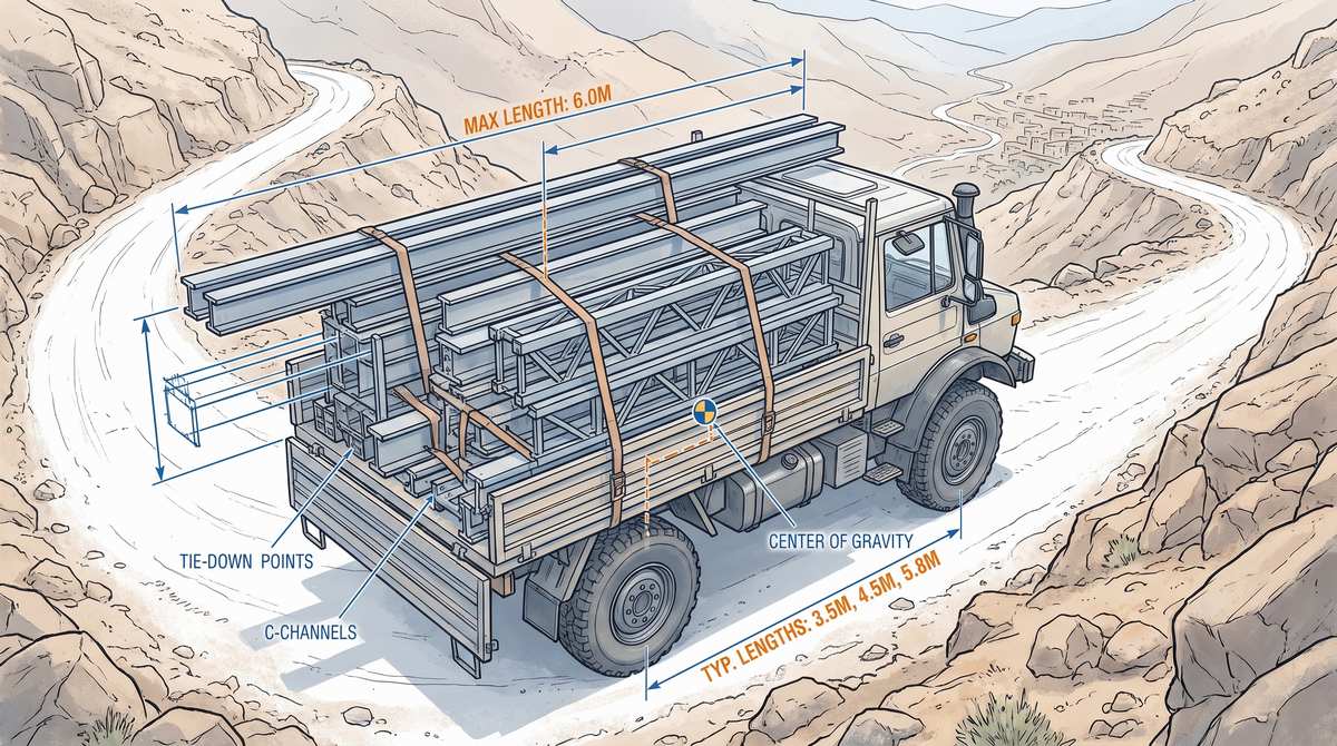 Truck_transporting_steel_on_mountain