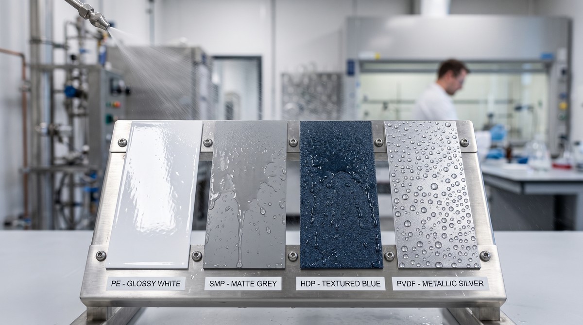 How to Choose Sandwich Panel Steel Thickness and Coating (PE, SMP, HDP, PVDF) Without Getting Ripped Off