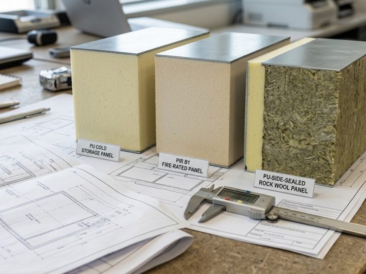 Choosing the Right Sandwich Panels for Cold Storage Facilities