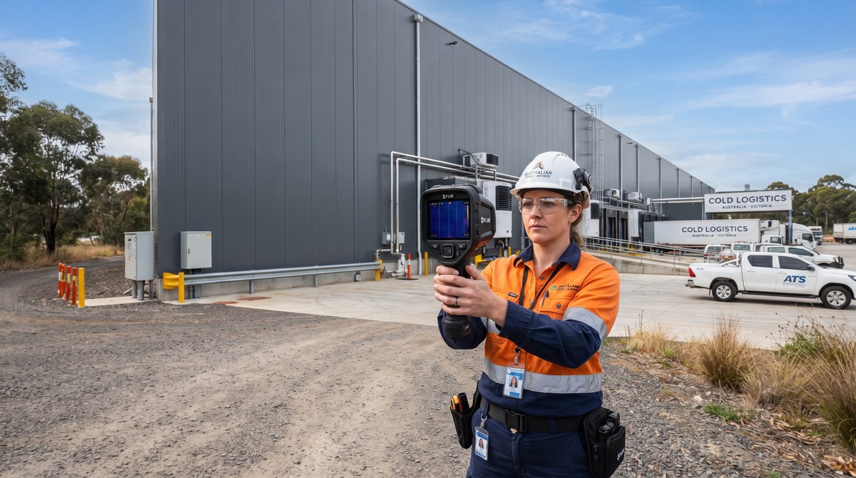 Melbourne Port Cold Logistics: Engineering 40-Meter High-Bay ASRS Freezer Envelopes Under Australian NCC Section J