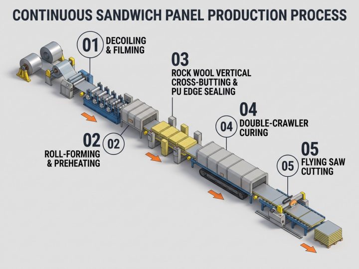 How to Choose a Reliable Sandwich Panel Manufacturer in China?