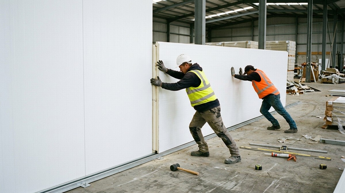 Cold Room Panels Designed for Temperature-Controlled Warehouses