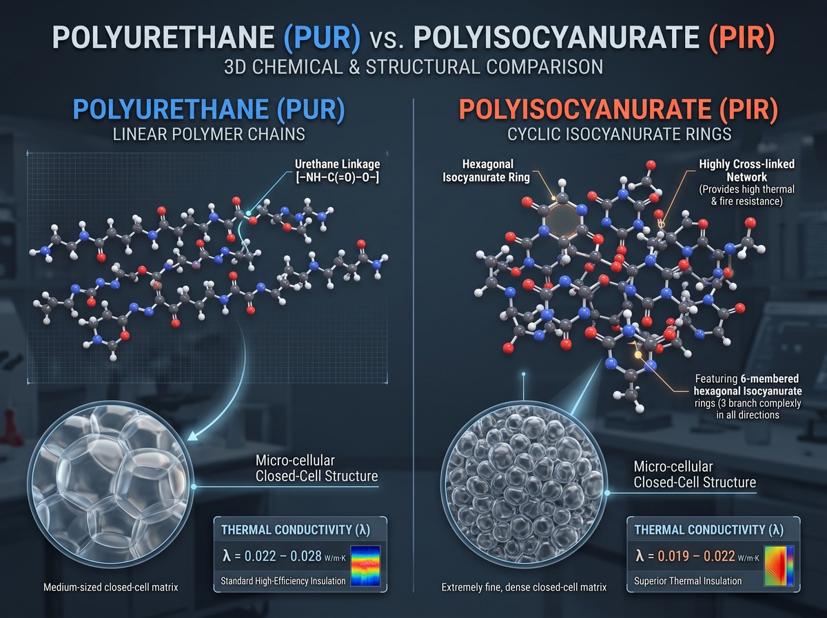 Polyurethane_versus_PIR_structure details