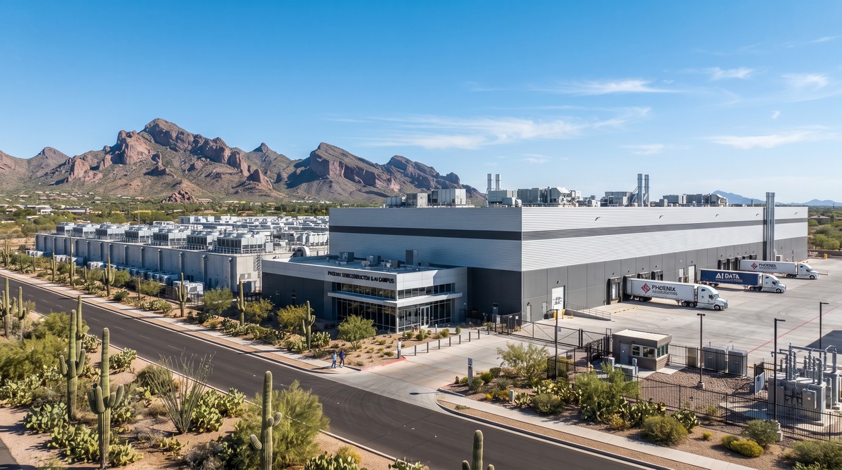 Silicon Desert Envelopes: Engineering Phoenix Semiconductor Fabs and AI Data Centers Against +48°C Extreme Desert Heat