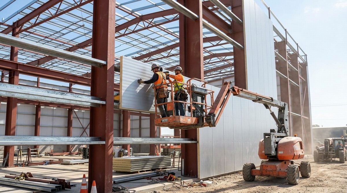 Why Sandwich Panels Are the Preferred Choice for Modern Industrial Construction